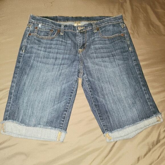 Lucky Brand Denim Jeans Bermuda Shorts - Picture 1 of 5